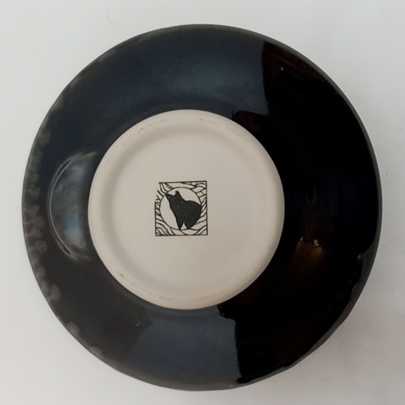 coyote Roadhouse Art Pottery Collectible Flower Frog Utsuwa Mark - Picture 5 of 7